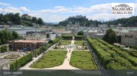 Archiv Foto Webcam Salzburg: Schloss Mirabell 12:00