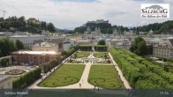Archiv Foto Webcam Salzburg: Schloss Mirabell 10:00