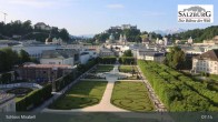 Archived image Webcam Salzburg: Mirabell Palace 06:00