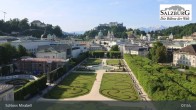 Archiv Foto Webcam Salzburg: Schloss Mirabell 07:00