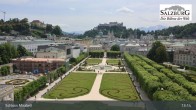 Archiv Foto Webcam Salzburg: Schloss Mirabell 12:00