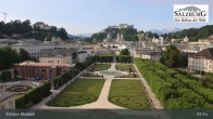 Archived image Webcam Salzburg: Mirabell Palace 06:00