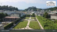 Archived image Webcam Salzburg: Mirabell Palace 08:00