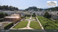Archived image Webcam Salzburg: Mirabell Palace 10:00