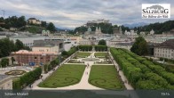Archived image Webcam Salzburg: Mirabell Palace 18:00