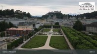 Archiv Foto Webcam Salzburg: Schloss Mirabell 09:00
