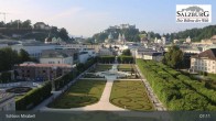 Archiv Foto Webcam Salzburg: Schloss Mirabell 06:00