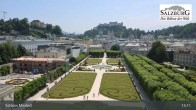 Archiv Foto Webcam Salzburg: Schloss Mirabell 12:00