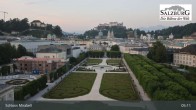 Archiv Foto Webcam Salzburg: Schloss Mirabell 04:00