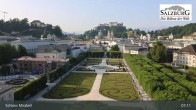 Archiv Foto Webcam Salzburg: Schloss Mirabell 06:00