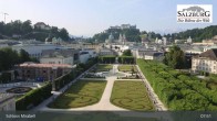 Archiv Foto Webcam Salzburg: Schloss Mirabell 07:00