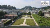 Archiv Foto Webcam Salzburg: Schloss Mirabell 08:00