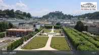 Archiv Foto Webcam Salzburg: Schloss Mirabell 12:00