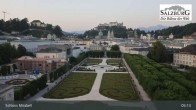 Archiv Foto Webcam Salzburg: Schloss Mirabell 04:00