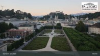 Archiv Foto Webcam Salzburg: Schloss Mirabell 23:00