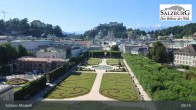 Archiv Foto Webcam Salzburg: Schloss Mirabell 03:00