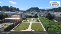 Archiv Foto Webcam Salzburg: Schloss Mirabell 05:00