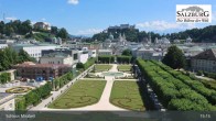 Archiv Foto Webcam Salzburg: Schloss Mirabell 09:00