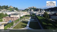 Archiv Foto Webcam Salzburg: Schloss Mirabell 13:00