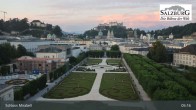 Archiv Foto Webcam Salzburg: Schloss Mirabell 04:00