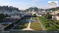 Archiv Foto Webcam Salzburg: Schloss Mirabell 06:00