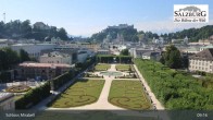 Archiv Foto Webcam Salzburg: Schloss Mirabell 08:00