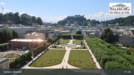 Archiv Foto Webcam Salzburg: Schloss Mirabell 10:00
