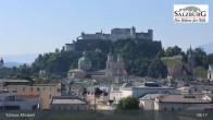 Archiv Foto Webcam Salzburg: Schloss Mirabell 08:00