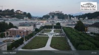 Archiv Foto Webcam Salzburg: Schloss Mirabell 20:00