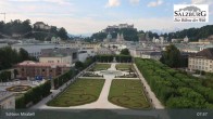 Archiv Foto Webcam Salzburg: Schloss Mirabell 08:00