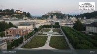 Archiv Foto Webcam Salzburg: Schloss Mirabell 20:00