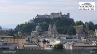 Archived image Webcam Salzburg: Mirabell Palace 08:00