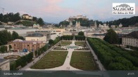 Archived image Webcam Salzburg: Mirabell Palace 20:00
