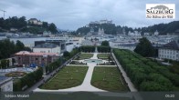 Archiv Foto Webcam Salzburg: Schloss Mirabell 04:00