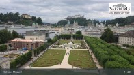 Archiv Foto Webcam Salzburg: Schloss Mirabell 10:00