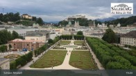 Archiv Foto Webcam Salzburg: Schloss Mirabell 18:00