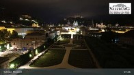 Archiv Foto Webcam Salzburg: Schloss Mirabell 00:00