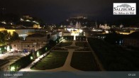 Archiv Foto Webcam Salzburg: Schloss Mirabell 00:00