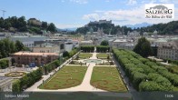 Archiv Foto Webcam Salzburg: Schloss Mirabell 12:00
