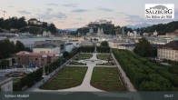 Archiv Foto Webcam Salzburg: Schloss Mirabell 04:00