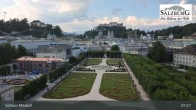 Archiv Foto Webcam Salzburg: Schloss Mirabell 06:00