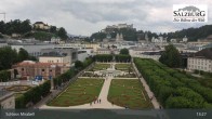 Archiv Foto Webcam Salzburg: Schloss Mirabell 12:00
