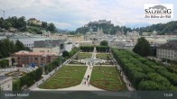 Archiv Foto Webcam Salzburg: Schloss Mirabell 12:00