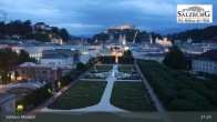 Archiv Foto Webcam Salzburg: Schloss Mirabell 20:00