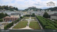 Archiv Foto Webcam Salzburg: Schloss Mirabell 12:00