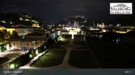 Archiv Foto Webcam Salzburg: Schloss Mirabell 02:00