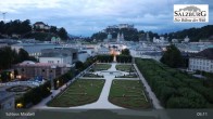Archiv Foto Webcam Salzburg: Schloss Mirabell 04:00