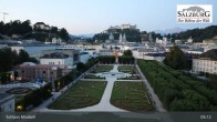 Archiv Foto Webcam Salzburg: Schloss Mirabell 04:00