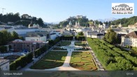 Archiv Foto Webcam Salzburg: Schloss Mirabell 06:00