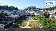 Archiv Foto Webcam Salzburg: Schloss Mirabell 07:00